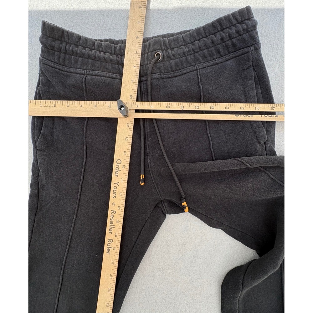 Goodfellow & Co Mens Small Black Pintuck Jogger Sweatpants Drawstring Fleece S - Picture 7 of 10